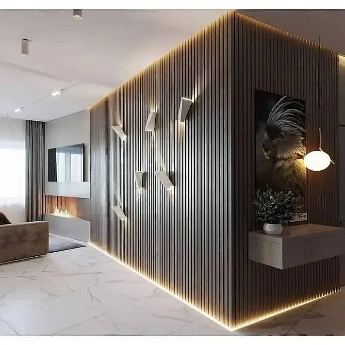 PVC wall panels |Wpc wall panels | Solid wall panels | Interior Desig 14