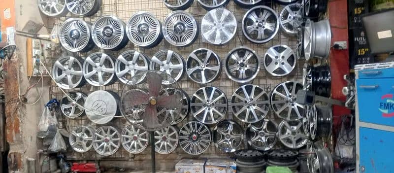 New & used Imported Tyres Alloys Rims Bridgestone dunlop yokohama Momo 18