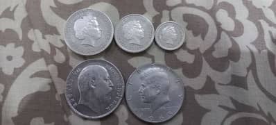 Antique Imported silver coins