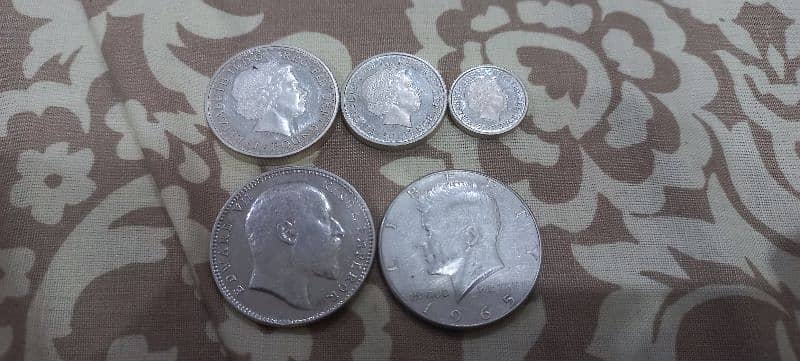 Antique Imported silver coins 1