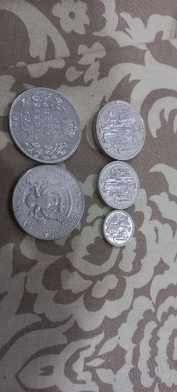 Antique Imported silver coins 4