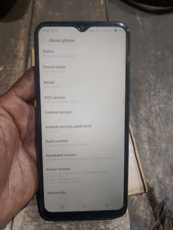 infinix Hot 8 lite 3