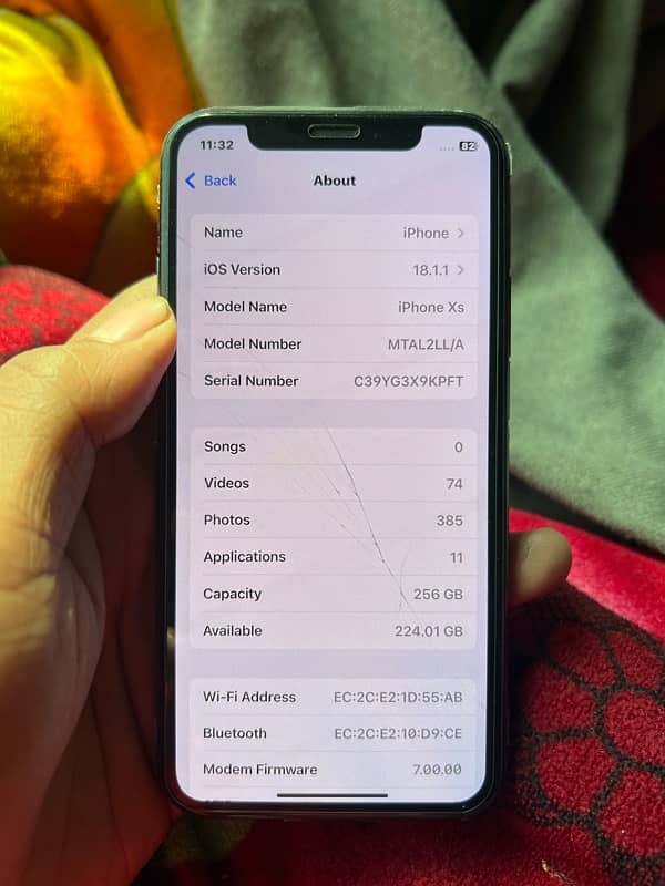 iPhone xs 256 gb unlock urgent sale 5