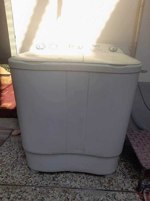 haier top load washing machine and dryer 5