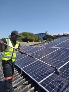 Solar washing