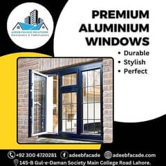 Industrial Aluminium Glass, Glazing ,UPVC Window