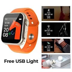 ultra watch with free USB light