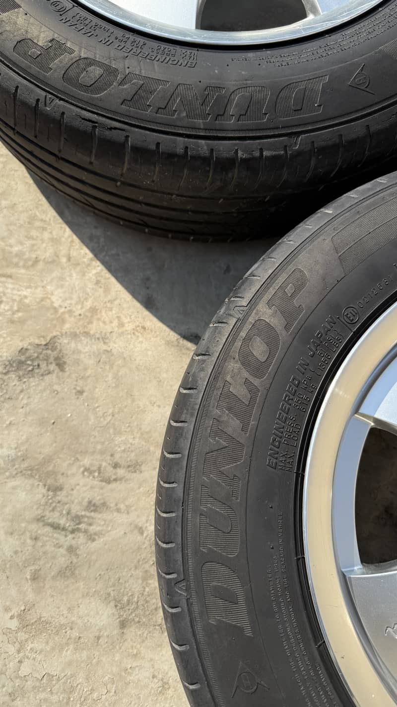 15 inch Alloy rims and tyres for sale 5