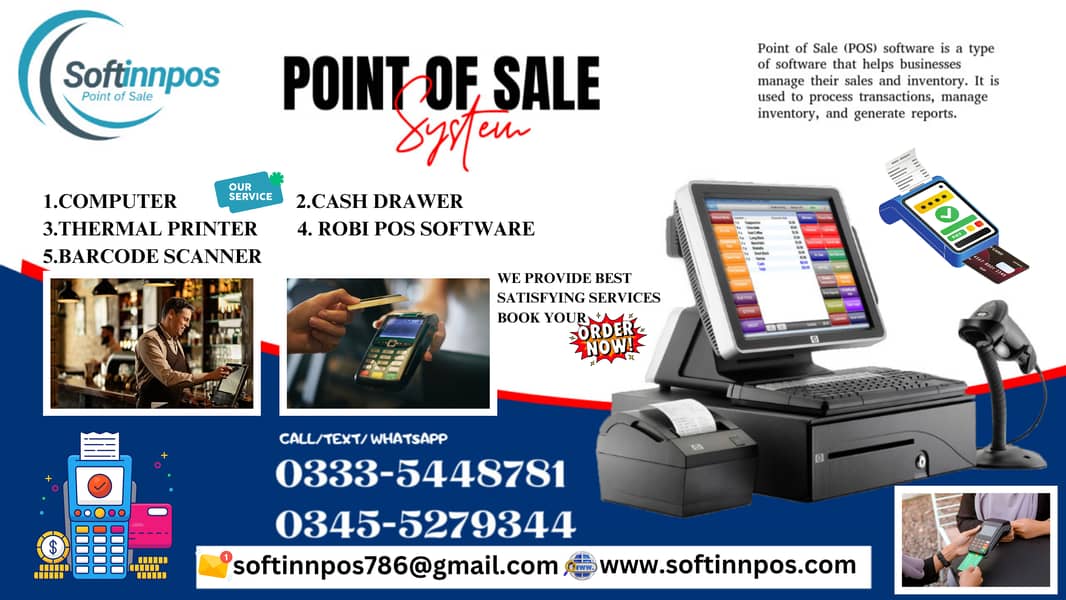 POS Software/Point of Sale/Restaurant/Retail Shop/Garments/POS Billing 0