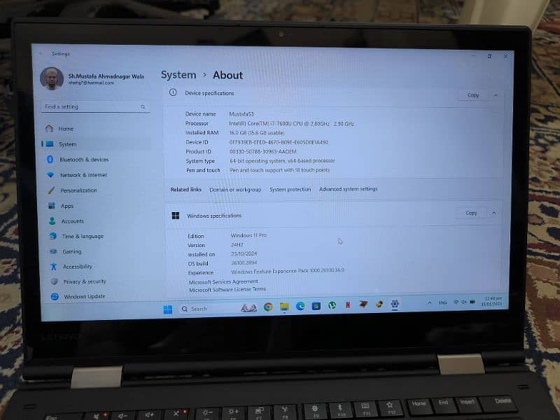 Lenovo ThinkPad X1 Yoga 2nd Gen 6