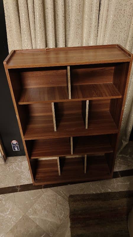 Vase Pair and Wooden shelf 5