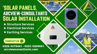 Solar Panel Complete Installation/SOLAR structure/arcviewconsultants