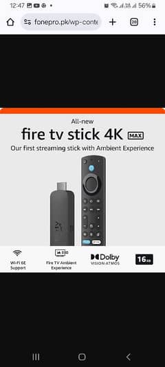 amazon tv 4k max stick