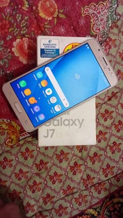 SAMSUNG j7/6 Mobile with Box 2/16 Gb condition 10/10 jenion no open