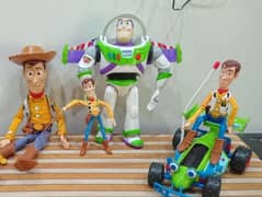 Toy story talking Buzz Lightyear big and woody