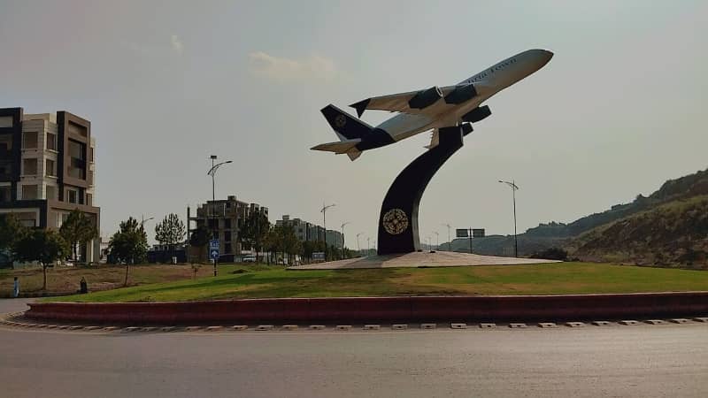 Boulevard and Corner 1 Kanal Residential Plot Available For Sale In Bahria Enclave Islamabad 14