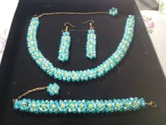 Handmade jewelry sets crystal sets for wedding and parties