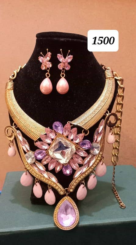 luxury zircon jewelry necklace 7