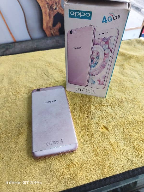 OPPO F1S 4/64 COMPLETE BOX PTA APPROVED 0