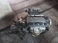 Honda civic vvti 1997 auto engine