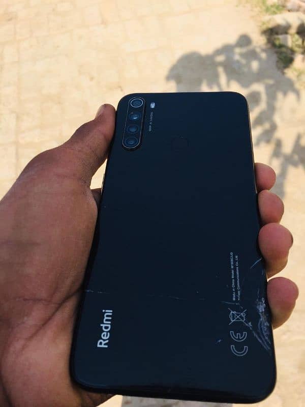 Redmi Note 8 (4/64) - Best Phone | Back Side Crack | Urgent Sale 3