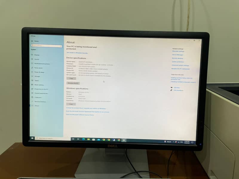 Lenovo Core i5 Desktop Dell Lcd Monitor 24 Inch 0