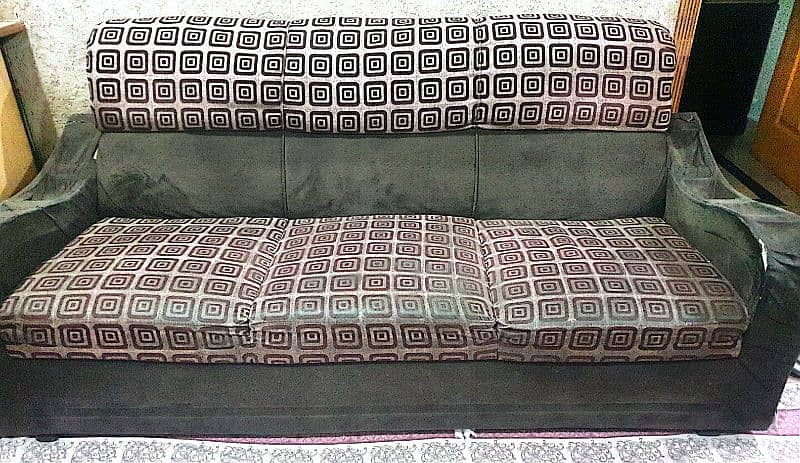 used sofa set want to sale 25000 0