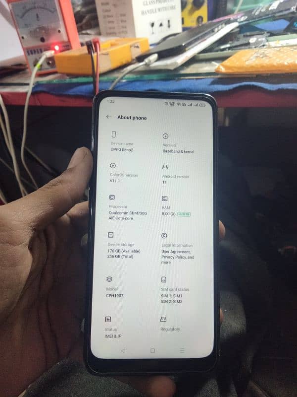 Oppo Reno 2 8+5/256 gb SNAPDRAGON PROSESSOR Condition Done 2