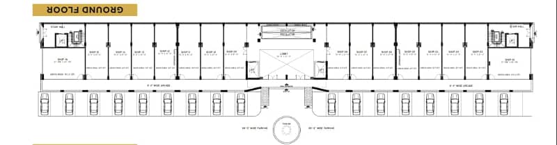 Main Boulevard Ground Floor Shop For Rent In Bahria Town Lahore 4