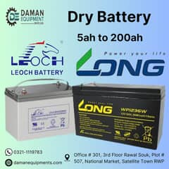 Long 17ah Dry Battery