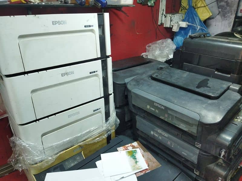 Epson Printers M100 M200 M2120 M1170 M3170 X-ray Print ink B&W wifi 0