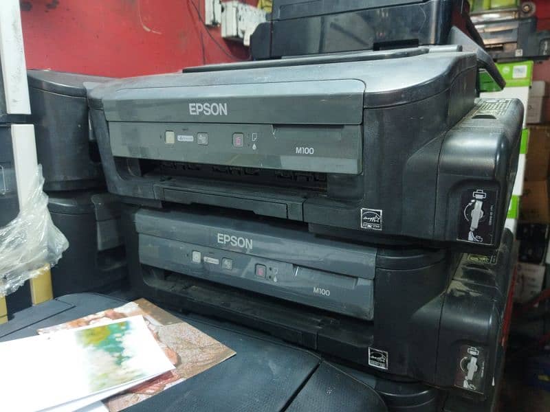 Epson Printers M100 M200 M2120 M1170 M3170 X-ray Print ink B&W wifi 1