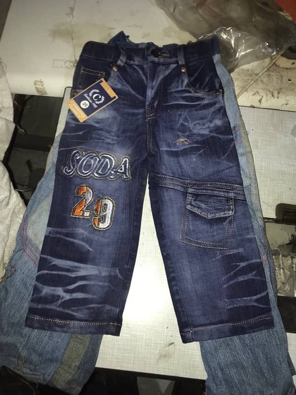 Kids denim pants size 18-30 1