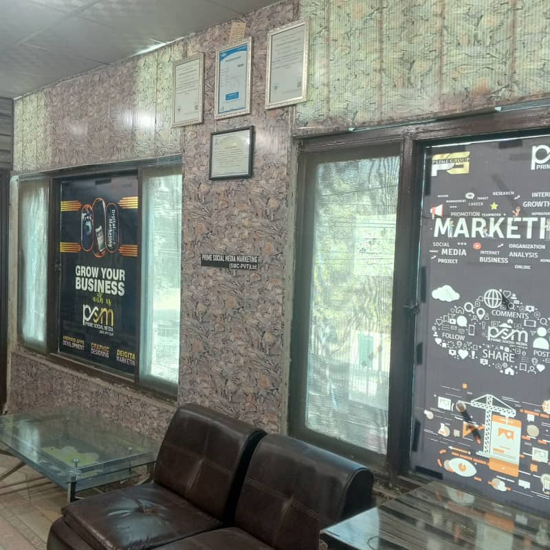 Furnished Office for Rent Commercial Market, Rawalpindi 7