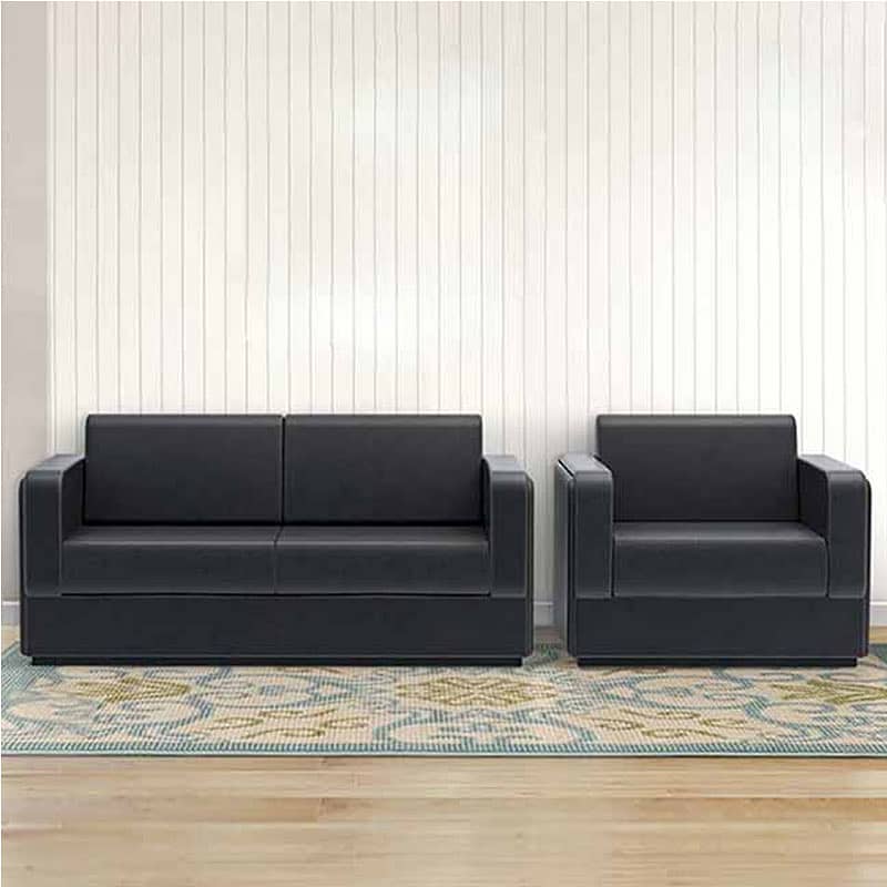 Office Sofa Set - Wooden Sofa - L Shape Sofa - Leather Office Sofa 2