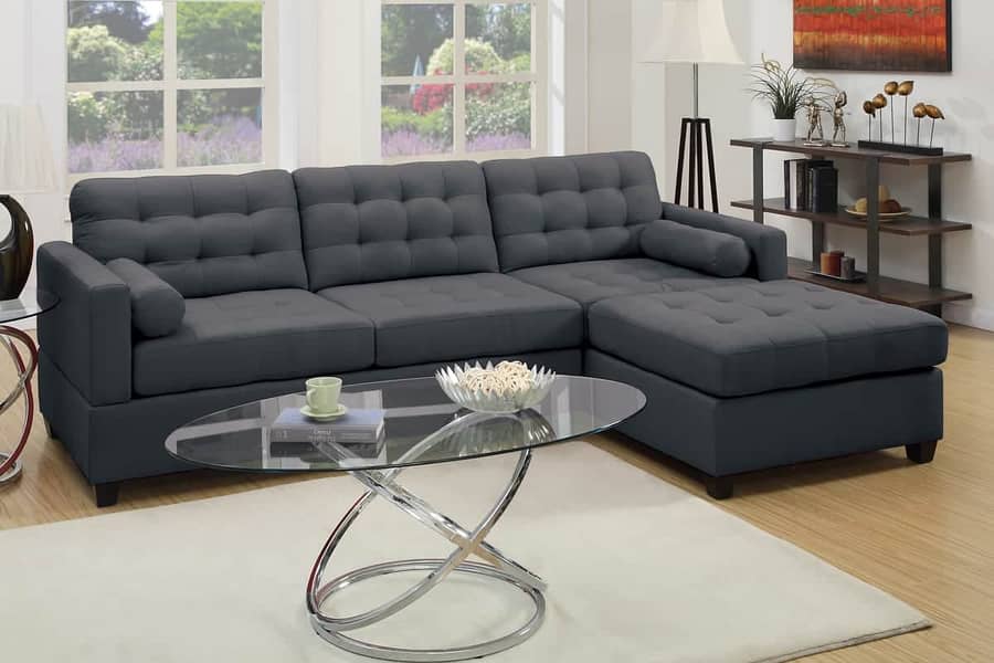 Office Sofa Set - Wooden Sofa - L Shape Sofa - Leather Office Sofa 6