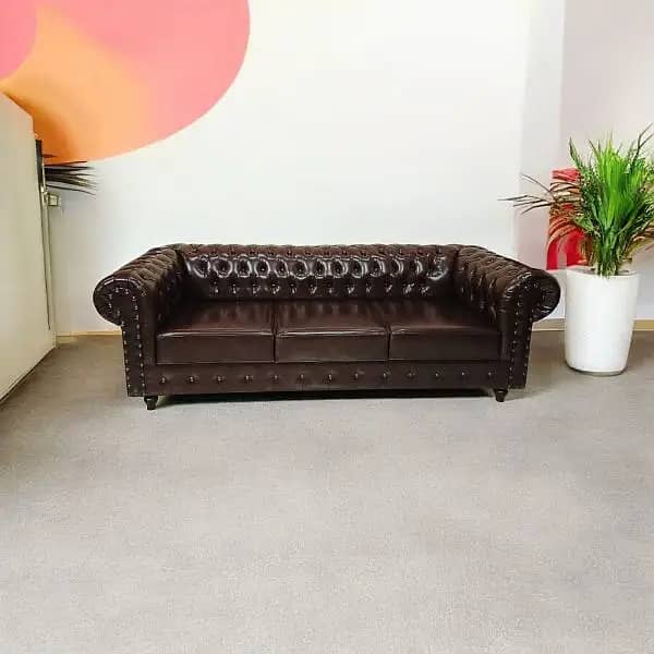 Office Sofa Set - Wooden Sofa - L Shape Sofa - Leather Office Sofa 16