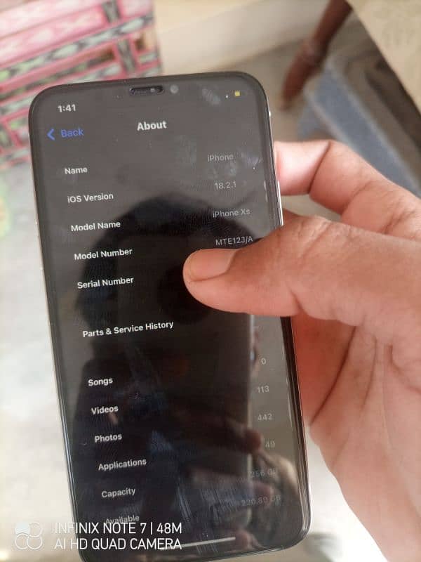 iphone Xs factory unlock 256GB 7