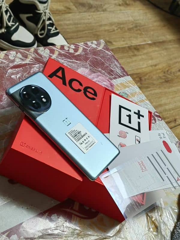 OnePlus Ace 2 / 11R (16/512 pubg 120 fps) complete box Brand new 6