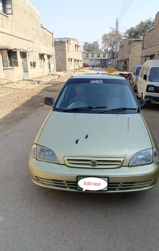 Suzuki Cultus VXRi CNG and Petrol 2002 Model 0