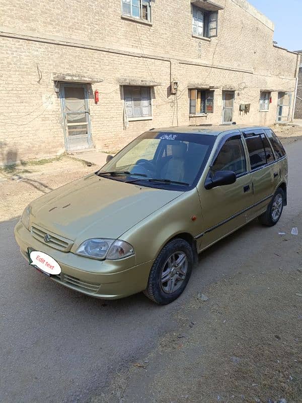 Suzuki Cultus VXRi CNG and Petrol 2002 Model 1