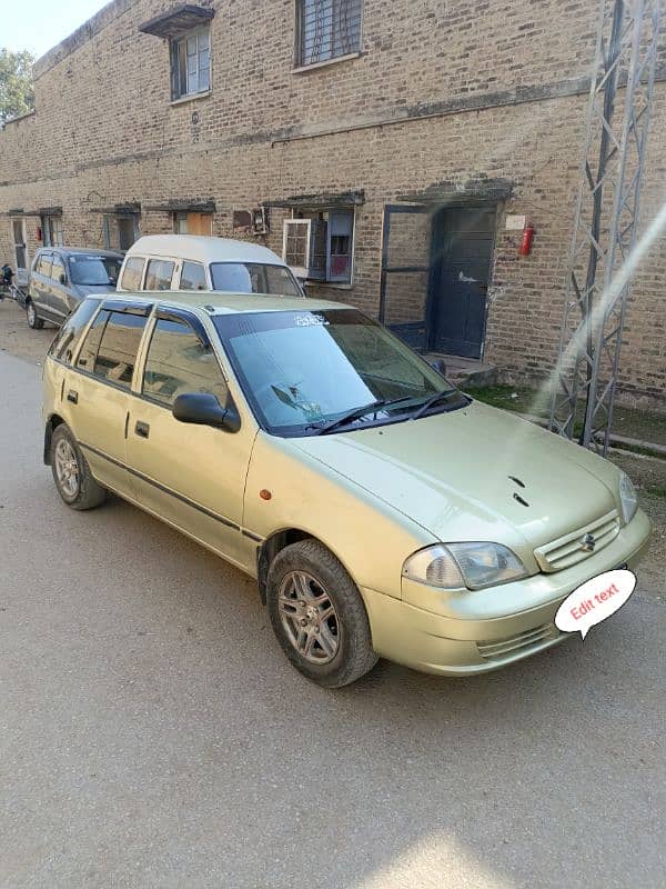 Suzuki Cultus VXRi CNG and Petrol 2002 Model 2