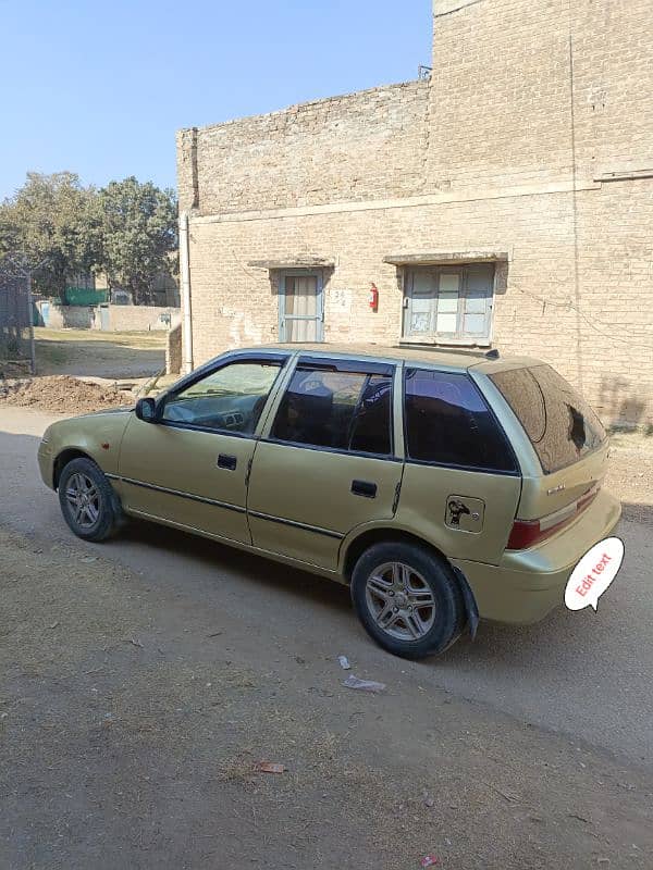 Suzuki Cultus VXRi CNG and Petrol 2002 Model 9