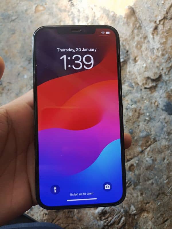 Iphone 12 pro max jv 128gb non-active 4 month sim time available 0