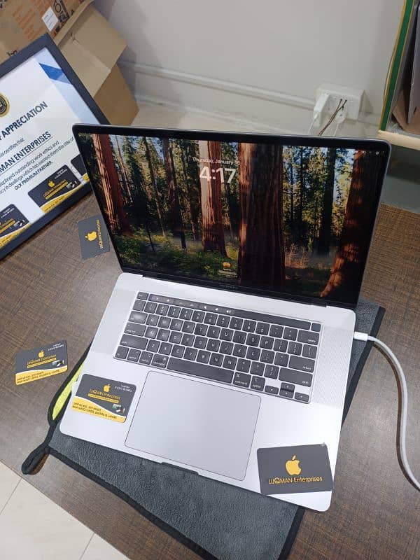 MACBOOK PRO 2019 16 INCH TOUCHBAR I7 6 CORE 16GB RAM 512GB SSD 58 CYC 6