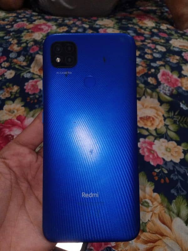 redmi 9c with box and charger 0