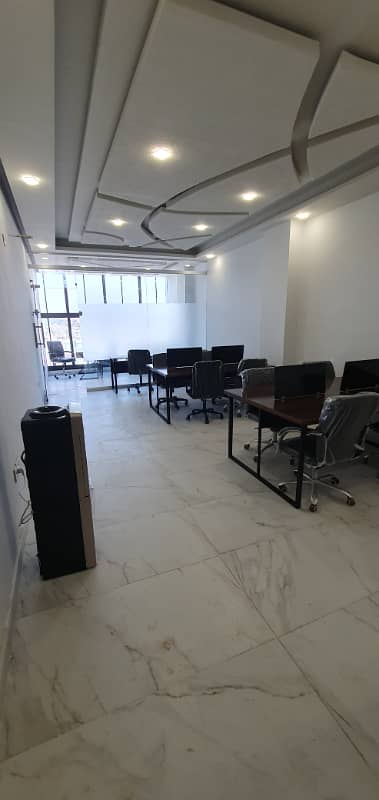 FURNISHED OFFICE FOR RENT AT MAIN MUNAWAR CHOWRANGI 2