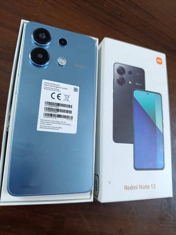 Xiaomi Redmi note 13/ 8GB RAM 256GB STORAGE 1