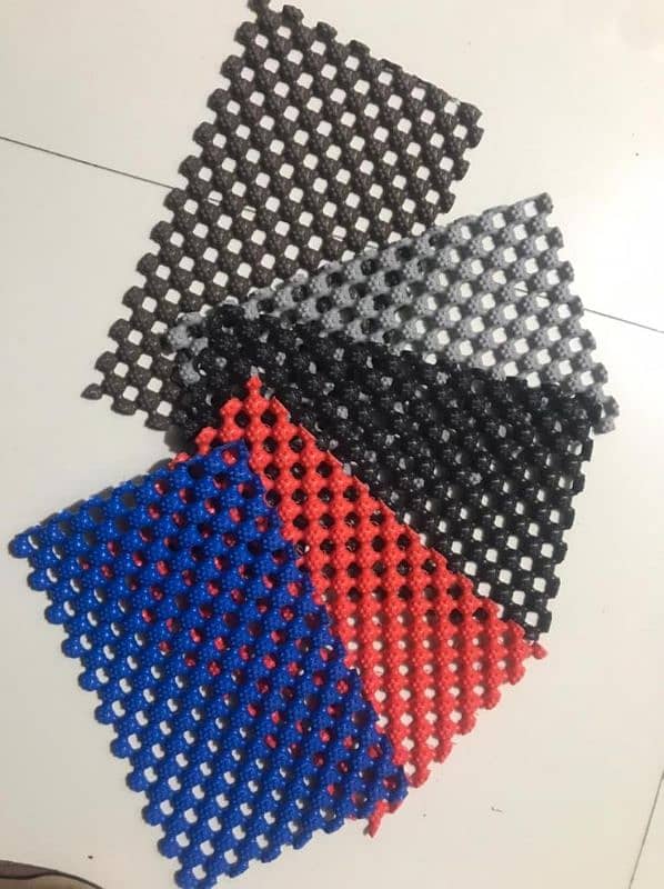 PVC chain mats and rubber 2