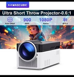 Magcubic HY450 Projector 900ANSI 8K 4K Native 1080P Ultra Short Throw